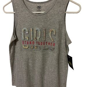 Athletic Works Gray Cotton Blend Top